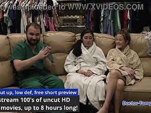 Dr Tampa performs Tampa University entrance physical on Jasmine Rose