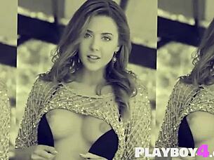 beautiful milf model did passion striptease and sexy babe posed totally naked in softcore action