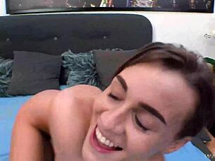 porno dan gets double blowjob from cute fat bbw sluts with big natural tits 😏