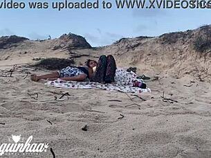 hey, we got lost on the beach, stripped naked, and had a wild threesome with that skinny emo teen?