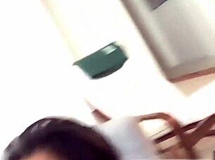 Mexican Gabby Quinteros craves endless cock with deepthroat and cum on tits.