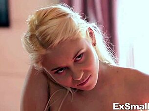 hey, strip pool game with this petite blonde teen 18+? let's rip clothes and fuck her doggystyle now!