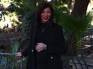 I mean, Gwen this young brunette she's like totally craving that anal action in stockings!