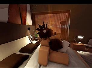 explicit roblox sex game adventure continues with wild hardcore action in part 11