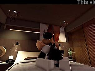 explicit roblox sex game adventure continues with wild hardcore action in part 11