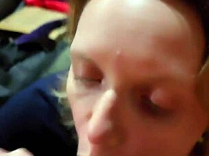 Want a fast blowjob and fuck before I fill your wet pussy with cum?