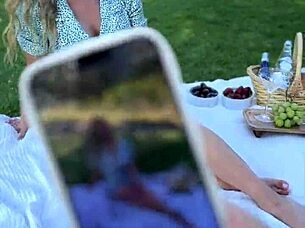 Intense Date with Curvy Big-Tit Blonde in Lingerie for Rough Blowjob and Ass Licking