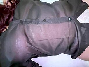 Hey, curvy woman showed her huge tits but he kept going and pounded her ass hard