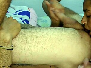 Explore oral techniques with finger and tongue for quick climax.