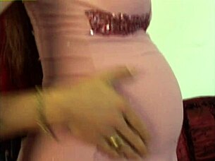 barefoot pregnant ebony slut rides cowgirl with big tits and hairy pussy 😏🤰