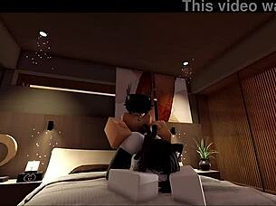 explicit roblox sex game adventure continues with wild hardcore action in part 11