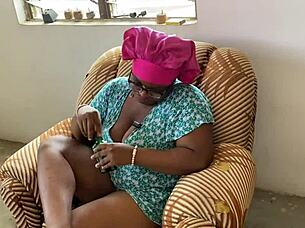 Let's chat about fucking you hardcore, Mummy GO says to the guy in wild backstage action.