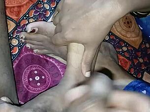 cum deep inside tight hairy pussy of cute indian teen best friend at night