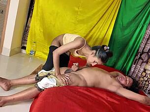 Uttaran20 and Sisty enjoyed hardcore anal with the skinny petite brunette