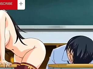 Ready for hentai threesome with college blonde anime babes?