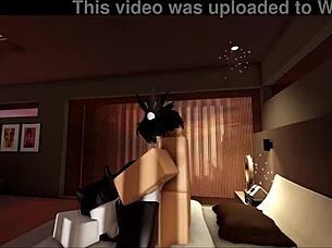 explicit roblox sex game adventure continues with wild hardcore action in part 11