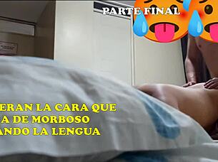 Girlfriend Gives Slutty Blowjob To Boss On Hidden Camera In Bed Final Part