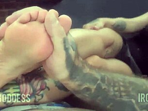 Swallowing all my boyfriend's cum after wild party fun