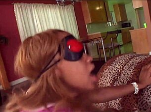 Monster cock penetrates freaky thick lady's wet pussy