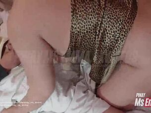 ARAB MILF SHARES WIFE IN INTENSE GANGBANG WITH BOSS