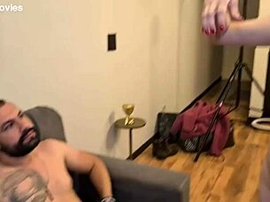 oh man, this friendly hangout turned into wild couple swapping - that brunette's hairy pussy and the redhead's shaved pink one are driving us crazy