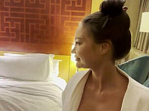 oh monika fox, let's get wet and wild with that solo shower masturbation free for all