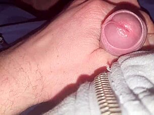 in a tale of intense desires a person explores hardcore masturbation and sex sessions