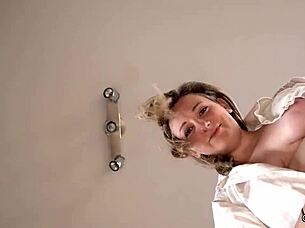 Get ready for sissy dress-up and spitroast action! Clara Dee delivers intense POV virtual sex with Elle Eros using strapon.