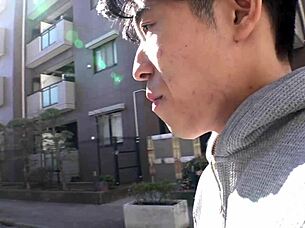 The jogging wife with healthy skin gets hooked on the unemployed neighbor's huge thrill