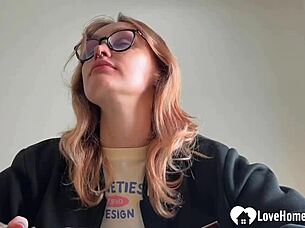 oh god, this naughty teacher in glasses and skirt dominates me with tickling, leaving me begging for more...