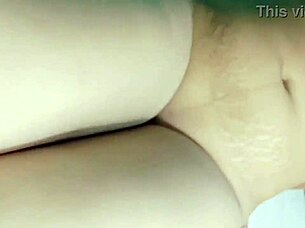 Oh my god, watch this horny Desi village babe with big boobs ride her boyfriend's cock hard in the room, fucking her shaved wet pussy until creampie!