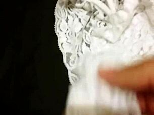 I Feel So Naughty Jerking Off With Her Soft Panties Arousing Me Deeply