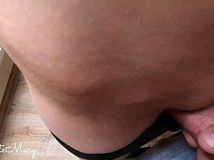 Cumming in Panties After Intense Encounter