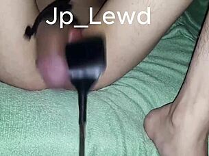 hey you gotta see this asian amateur bound and whipped by a cbt machine for intense orgasm