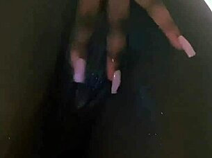 EBONY PUSSY DRIPS WETNESS