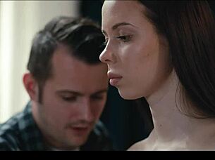 What if Alice Murkovski freezes as a bound sex doll for wet pussy licking and rough doggystyle face fucking in BDSM play?