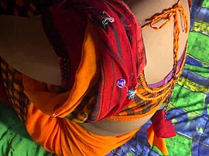 After Diwali the devar enjoys playful moments with bhabhi in viral exotic video