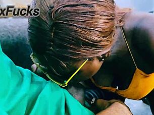 Hey, check out these two big ass sluts teaming up to rim and fuck that massive BBC in wild FFM action! 🍑🍆