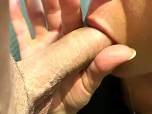 I Feel So Desperate Holding Pee In Jeans Until He Pees On My Ass Then I Give Blowjob