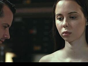 What if Alice Murkovski freezes as a bound sex doll for wet pussy licking and rough doggystyle face fucking in BDSM play?