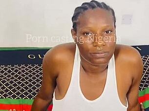 Wow, Horny Casting With African Hornybee!