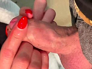 Smoking while giving a blowjob and getting cum in my mouth