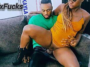 Hey, check out these two big ass sluts teaming up to rim and fuck that massive BBC in wild FFM action! 🍑🍆