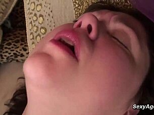 wow hairy mature lesbians lick and fuck with strap on so intensely!