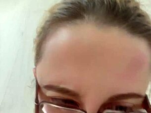 What does 1 40 mean for a blonde Russian with long hair, glasses, and lipstick?