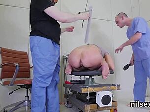 I-I took that spicy kitten to ass asylum for brutal painful fucking