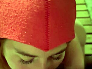 Oh man, that redhead sucked me off with cum in her mouth in the bathhouse