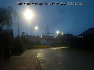 tranny's bound body exposed in outdoor public bdsm