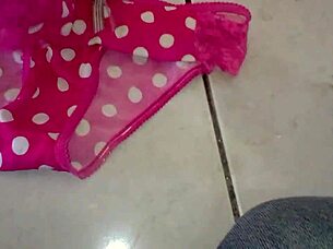 stole these sexy usa panties wonder what she'd do if she knew