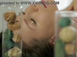 Janna O Rips Clothes Off Perky Tits Tease!